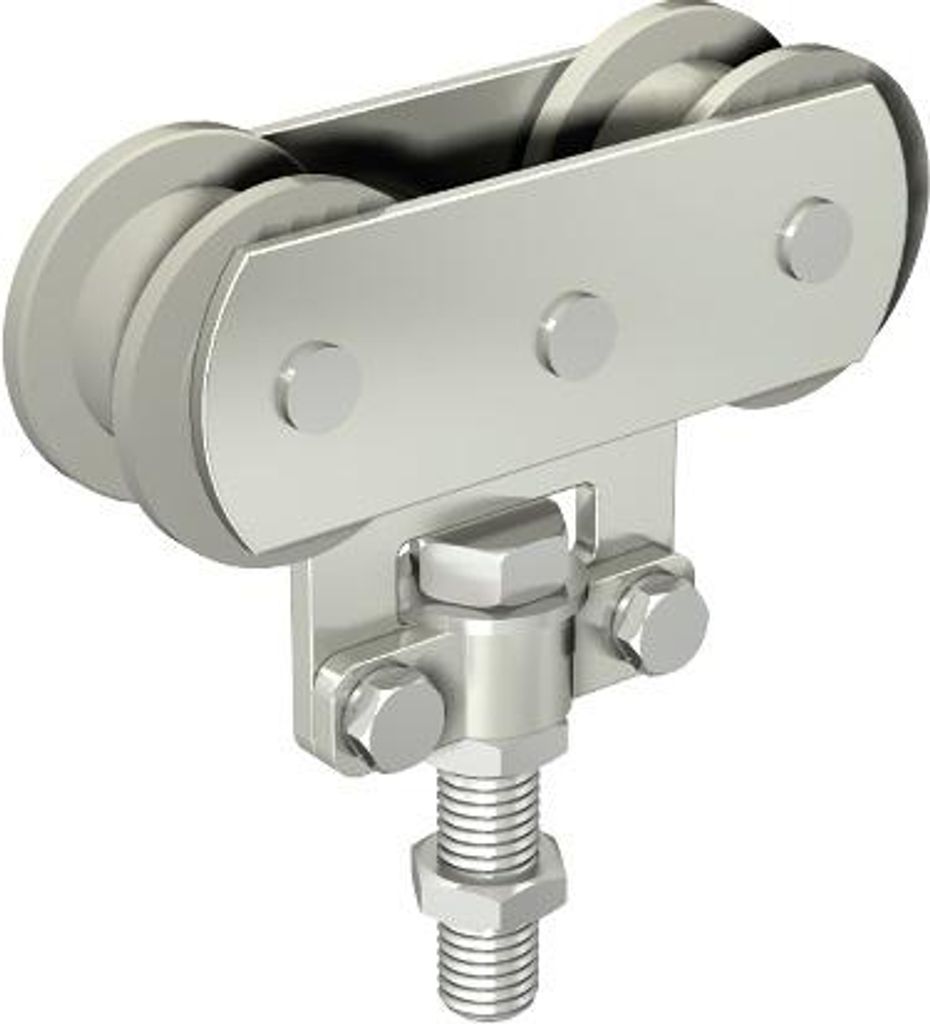 Sportub MANTION Hochkantgestell für Geradeauslauf 150kg - 2 Delrin-Rollen - 255D