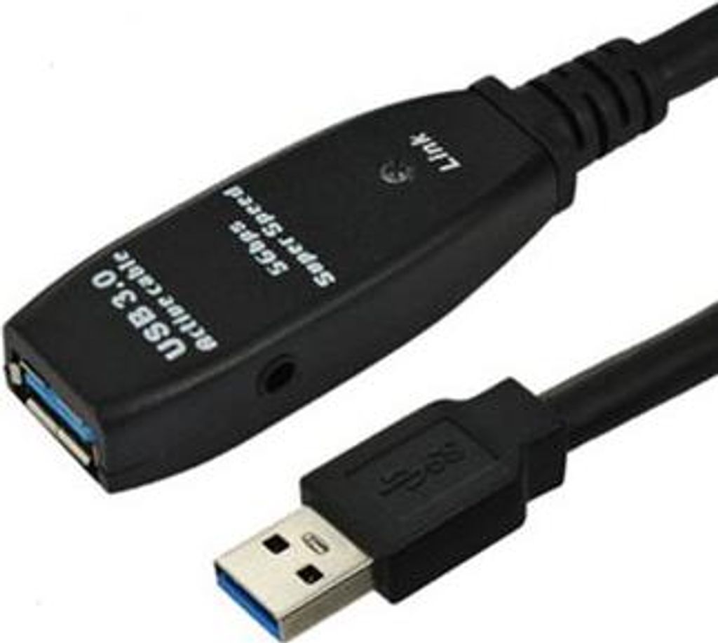 MicroConnect Active USB 3.0 Verlängerungskabel 10m