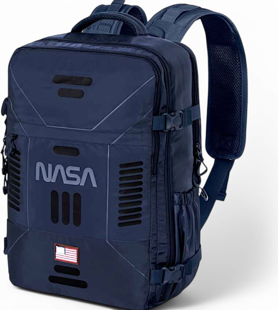 NASA Rucksack - Freizeitrucksack - Reiserucksack mit Laptopfach 33 x 23 x 47 cm