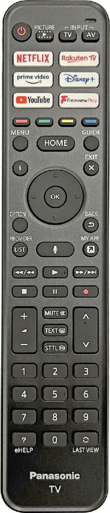 Originale Panasonic TV Fernbedienung TX-55JZC984 | TX-55JZW984 | TX-58JX850E