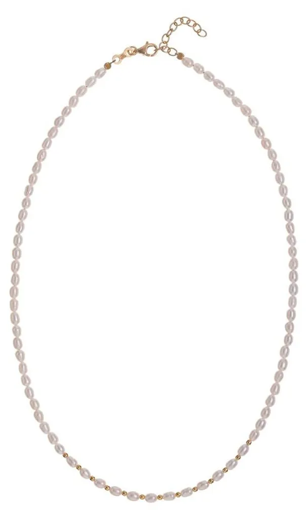 Collier en perles véritables pour mariage et soirées chic AL4905.01