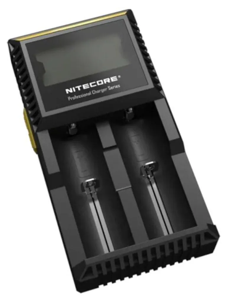 Chargeur rapide Nitecore D2EU pour accus de cigarette électronique et lampes - 11