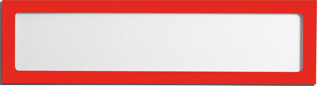 Ultradex Magnetrahmen Infotasche Werkstoff: PET Farbe: rot