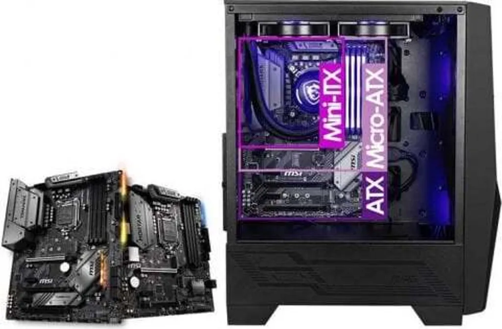 Boîtier PC RGB MSI MAG Forge 100M et Ventilation Mesh Haute Performance - 9