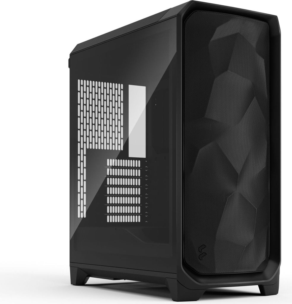 Meshify 3 TG Light Tint  (schwarz, Tempered Glass) Produktbild 