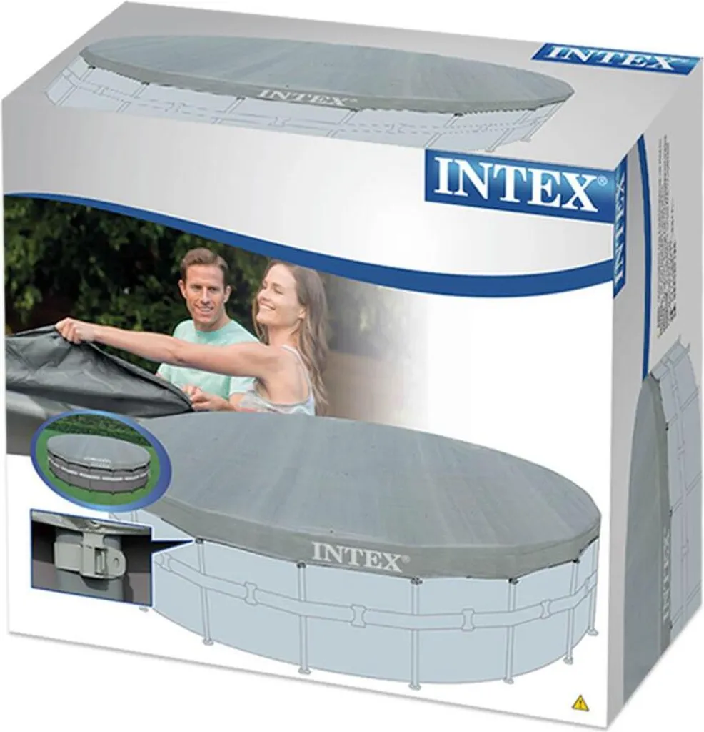 Offerta Telo Deluxe Intex 28041 per Piscine Round Frame 549cm - 21