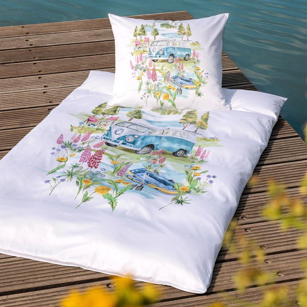 Janine Mako-Satin Bettwäsche modern art S 42163-09 Produktbild 