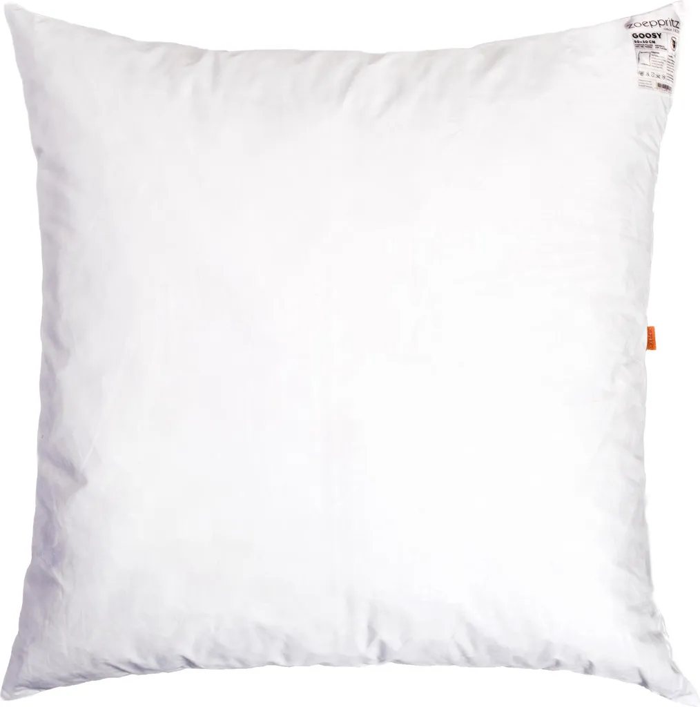 Oreiller Zoeppritz Basis Goosy 70x70 cm Blanc Coton 700002 de Qualité