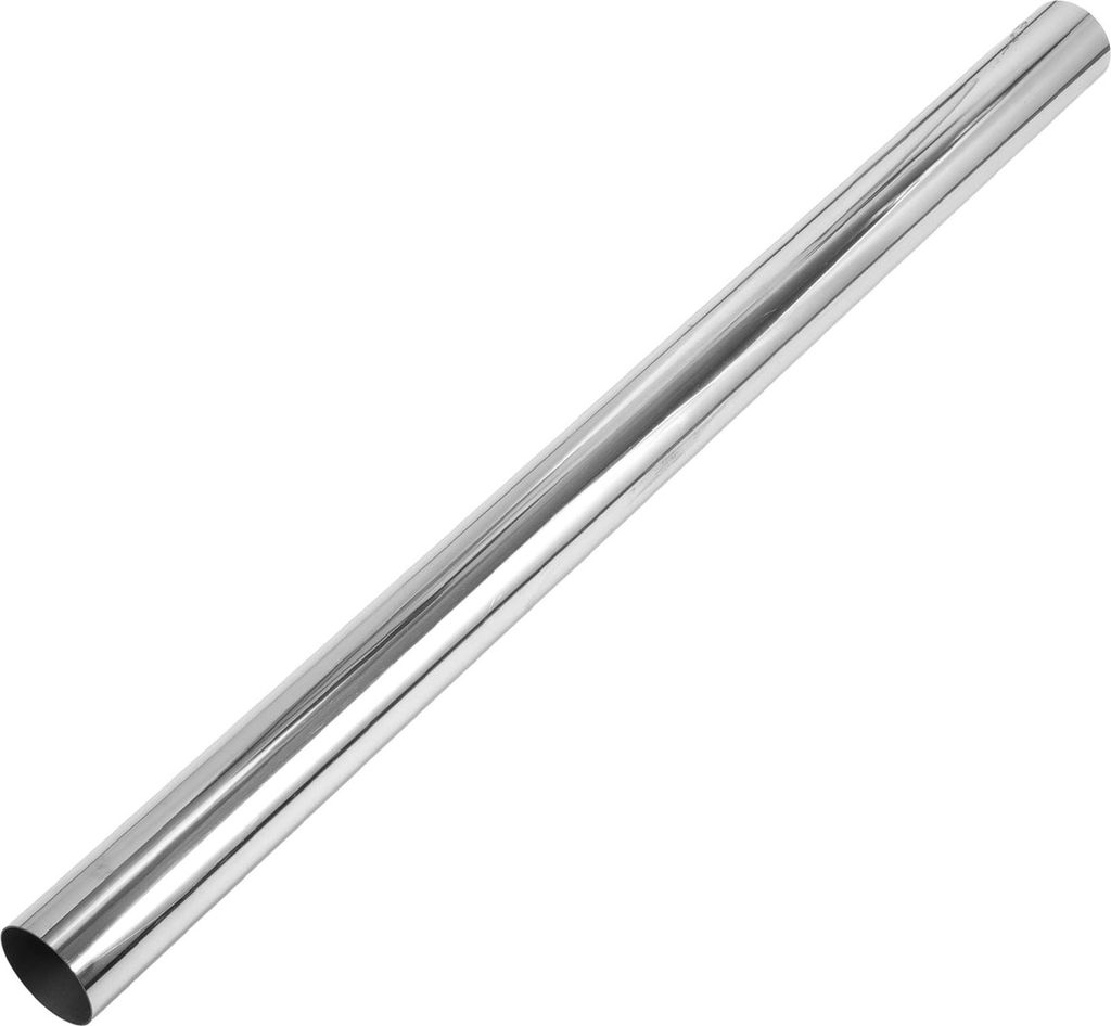 Gerades Auspuffrohr Auto Auspuffrohr Mandrel Bend DIY Custom Tubing Rohr 51mm/2" OD 1016mm/40" Endlänge T304 Edelstahl Silberton