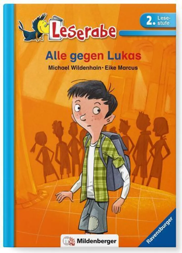 Alle gegen Lukas avec plateau illustré et pions en bois haute qualité