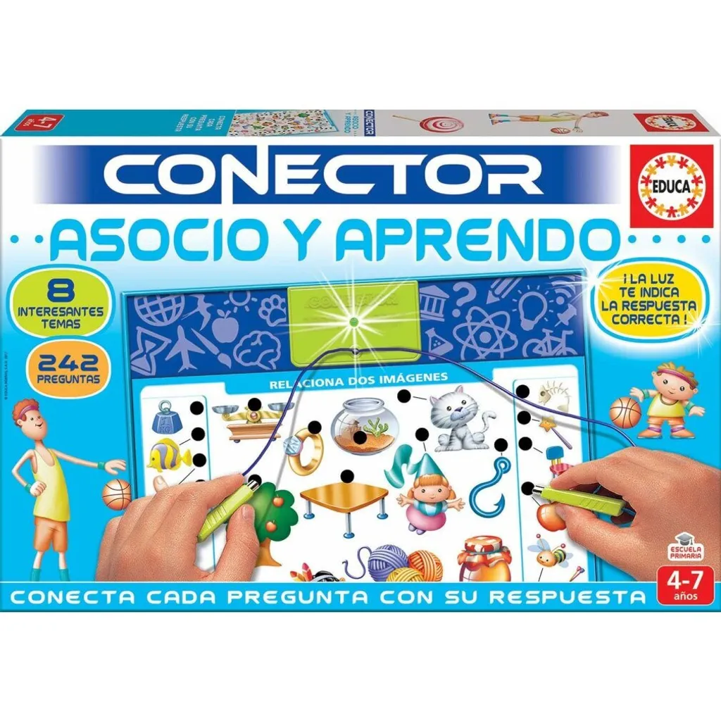 Mémoriser l'Espagnol Facilement avec le Jeu Conector Spanish Associate