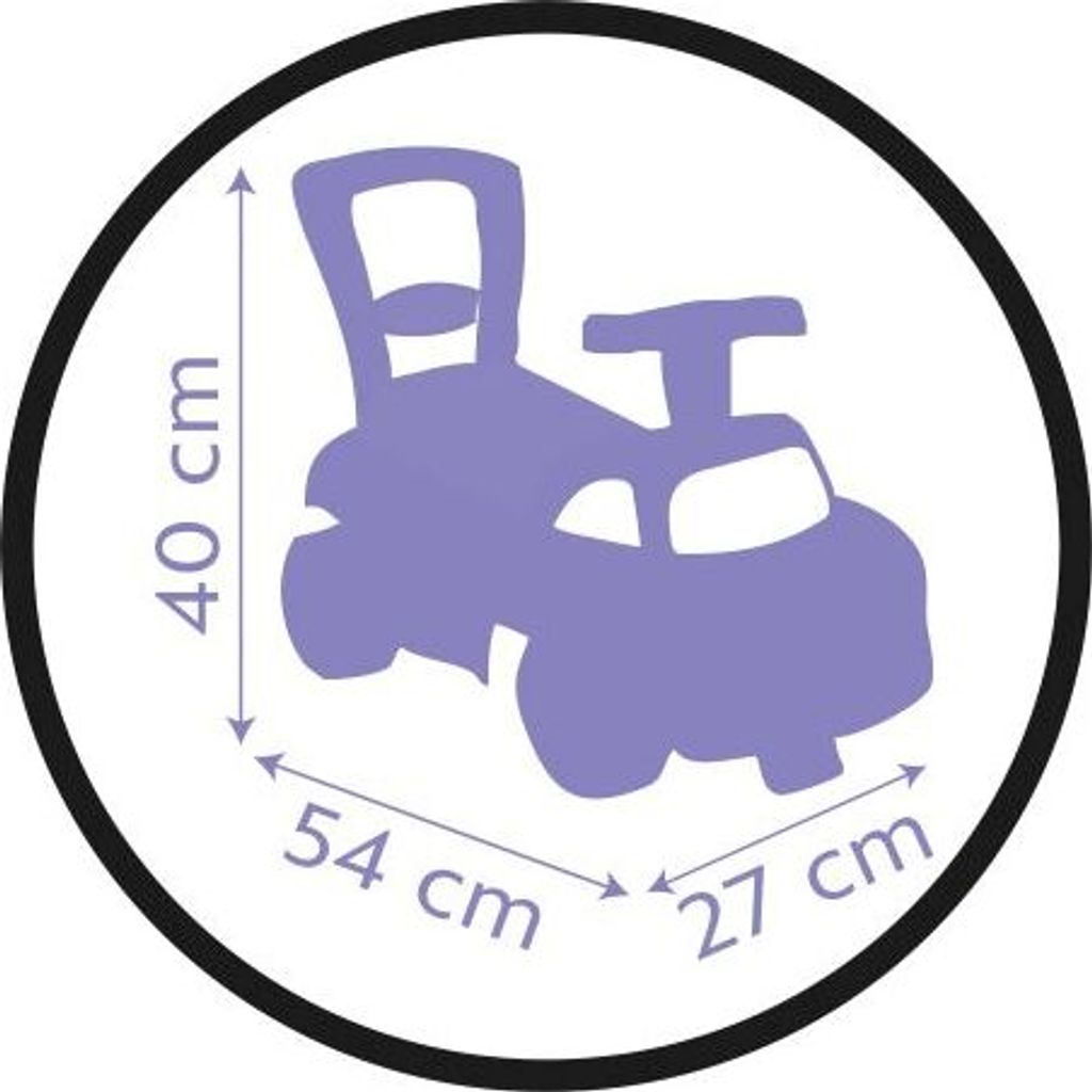 Smoby Minnie Auto Rutscherfahrzeug Produktbild 3