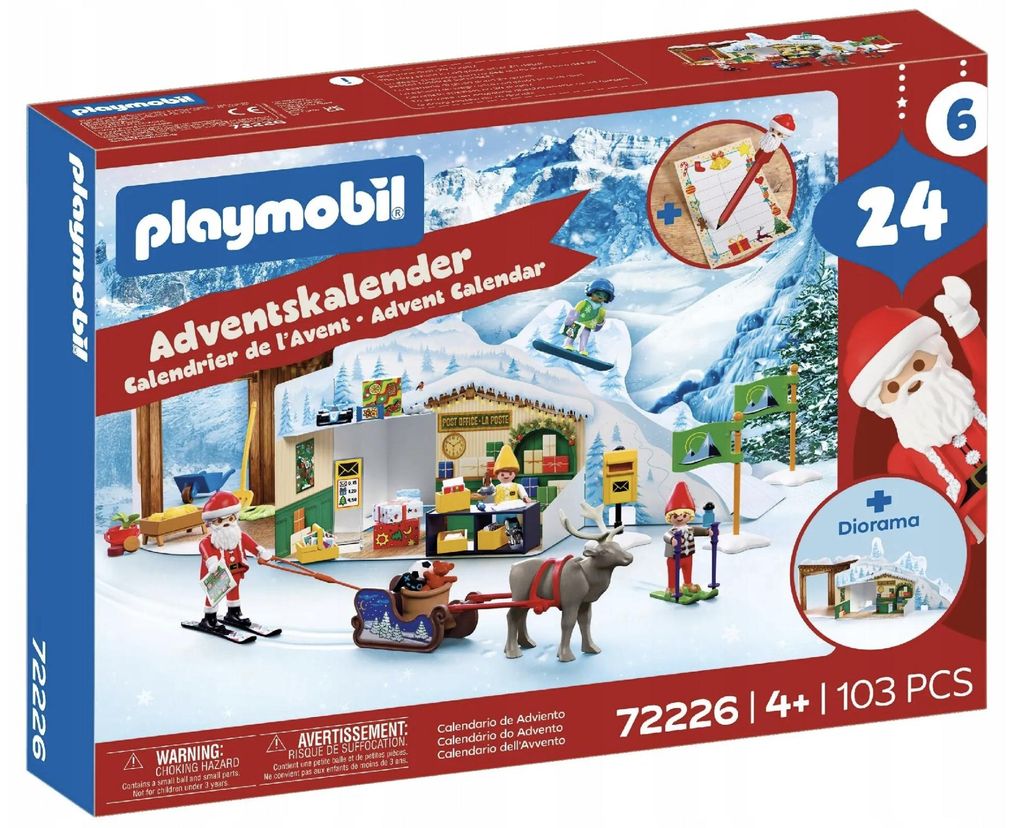 Calendario de Adviento PLAYMOBIL: En el Polo Norte Imagen del producto 