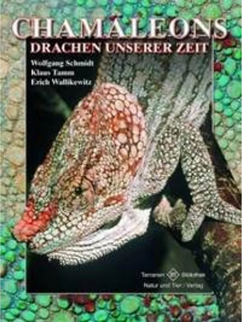 Livre Chamäleons, Drachen unserer Zeit : Guide Expert des Caméléons