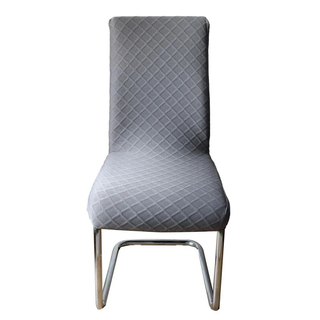 Housse de chaise grise pour salle à manger - Protection 38x38x45 cm