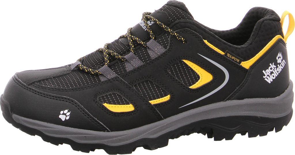 Jack Wolfskin Vojo Tex Low K Wanderschuh Schwarz in Gr. 35