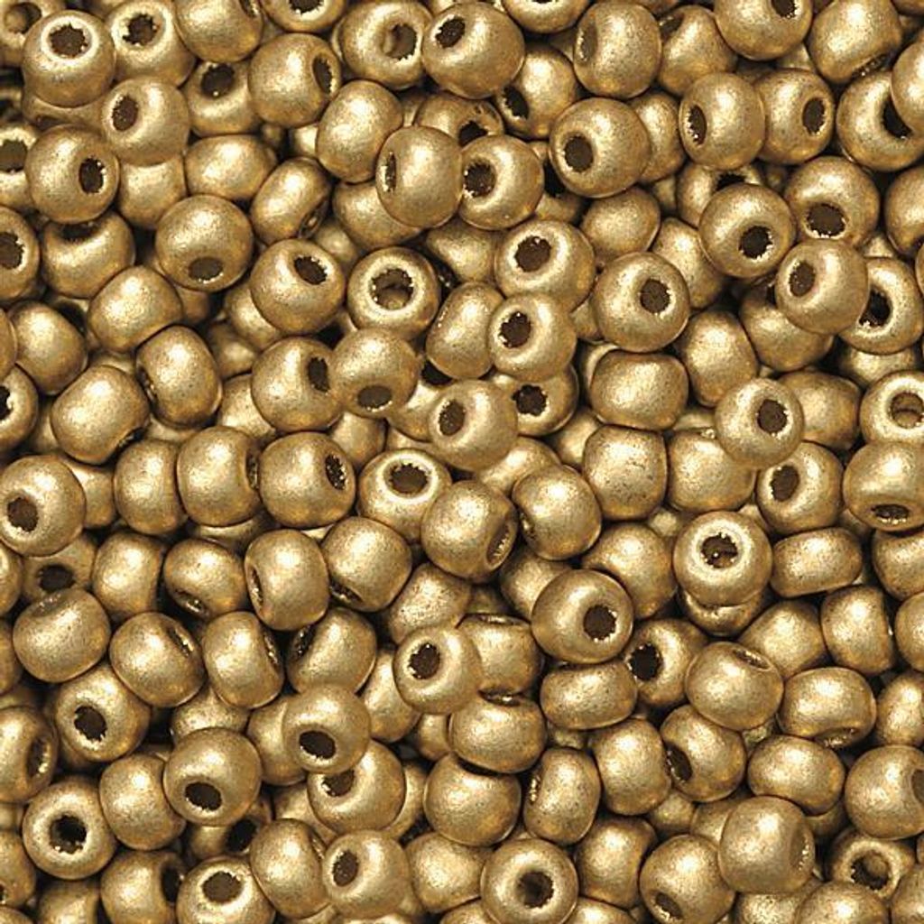 Rocailles 2,5 mm gelbgold VE=5x20g