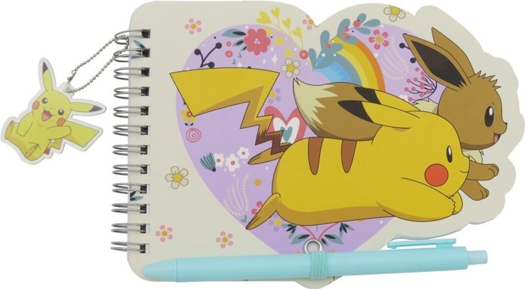 Pokemon Flowers set notebook + pen