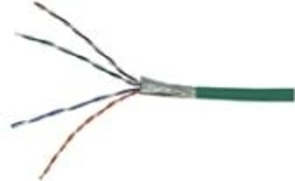 Câble Ethernet CAT 5e Blindé 100m Vert pour Installation Réseau - 9