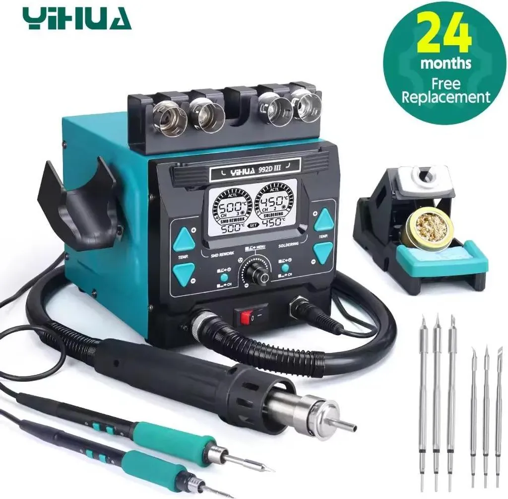 Station de soudage double fonction 992D-III S03 à contrôle précis 220V