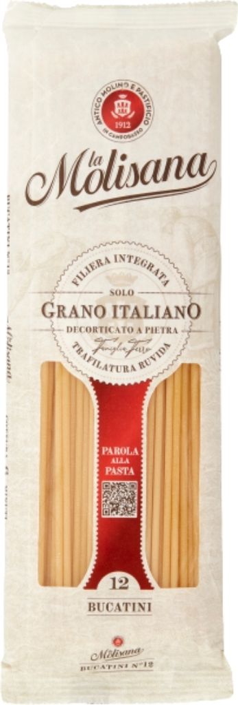 Italienische Nudeln Bucatini Nr. 12 500g - La Molisana Produktbild 