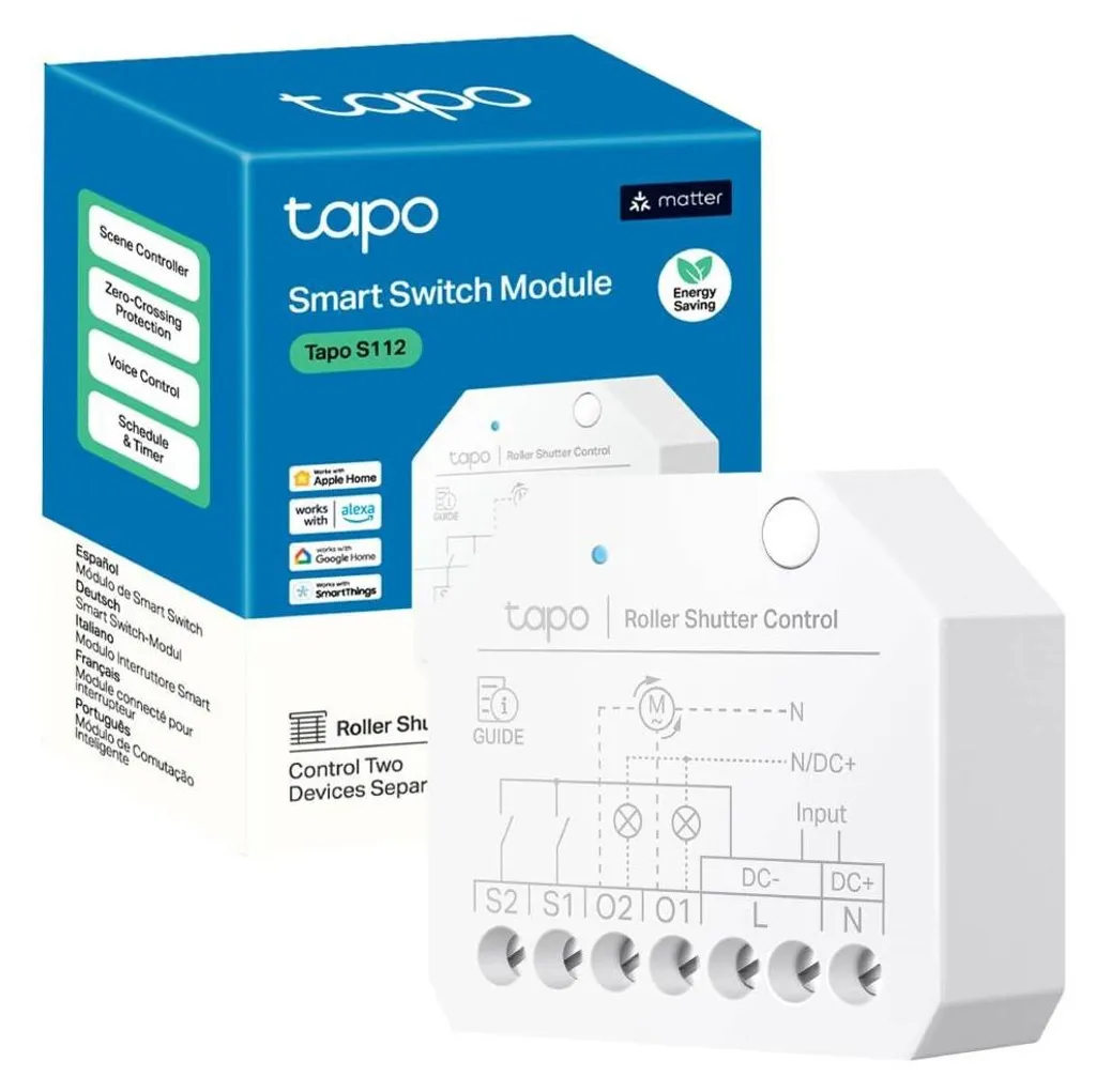 Module Tapo S112 Wi-Fi TP-Link Petit Format avec Contrôle à Distance