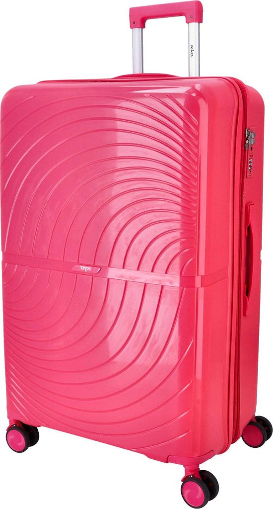 DYX 4 Rollen Trolley L 76 cm Paris fuchsia : fuchsia Farbe vom Hersteller: fuchsia