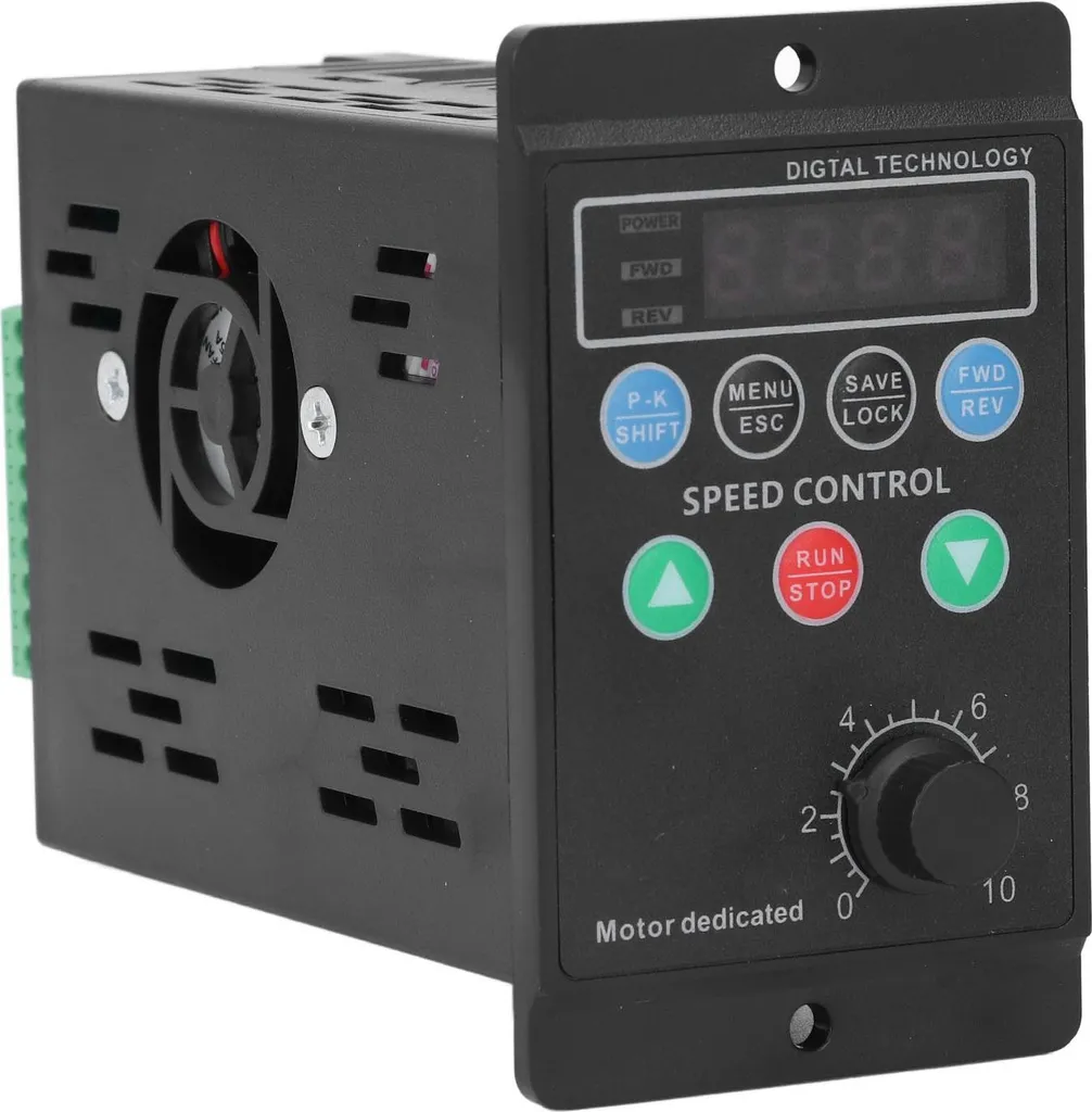 Onduleur Variateur de Vitesse 0.75kW Monophasé vers Triphasé - 5