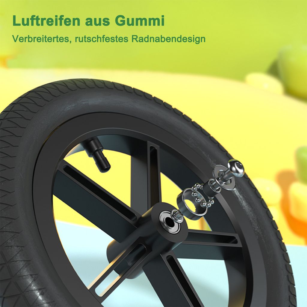 Laufräder, Laufrad, Kinderlaufrad für 2-6 Jahre, 2 Räder Produktbild 10