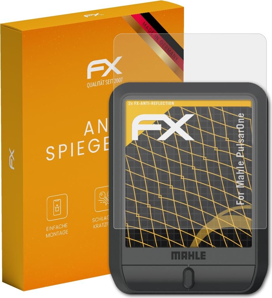 atFoliX FX-Antireflex 2x Schutzfolie kompatibel mit Mahle PulsarOne Displayfolie