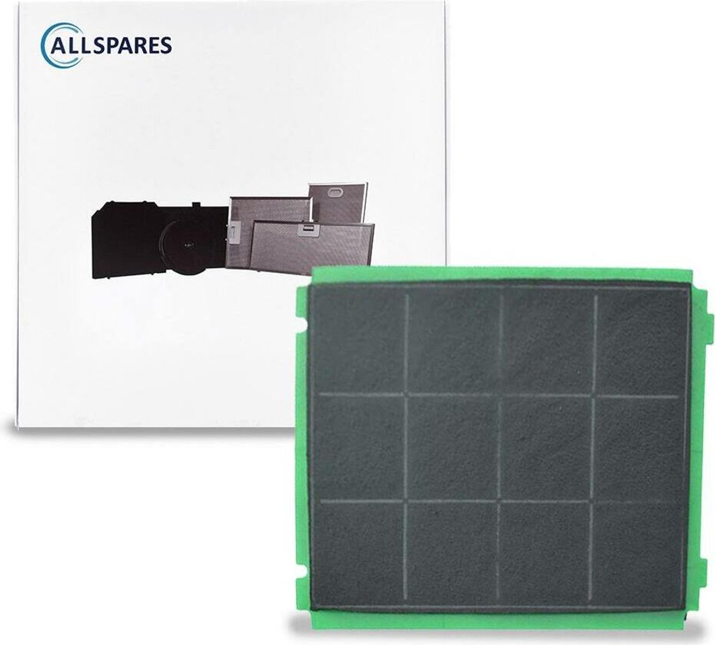 AllSpares Long Life Aktivkohlefilter für Dunstabzugshauben geeignet für Airforce