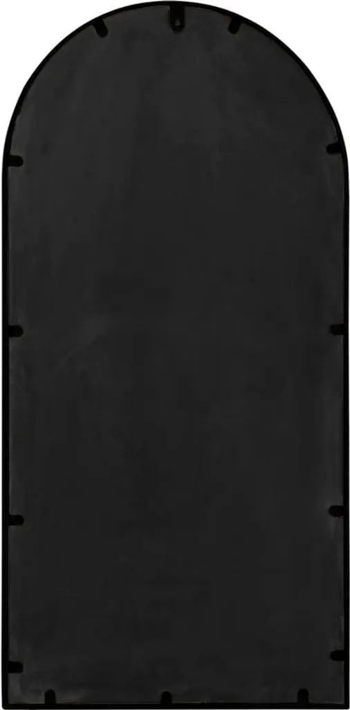 Specchio 90x45 Cornice Ferro Nero per Interni - Qualità Garantita - 4