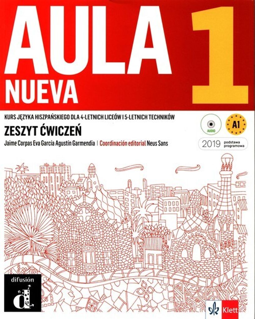 Aula Nueva 1. Kurs języka hiszpańskiego dla 4-letnich Imagen del producto 