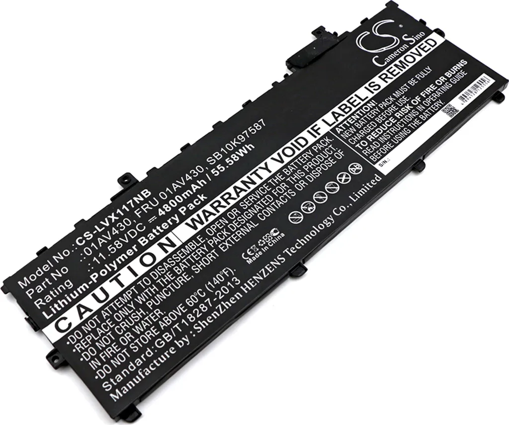 Batterie de Rechange pour PC Portable Lenovo ThinkPad X1 Carbon 2017