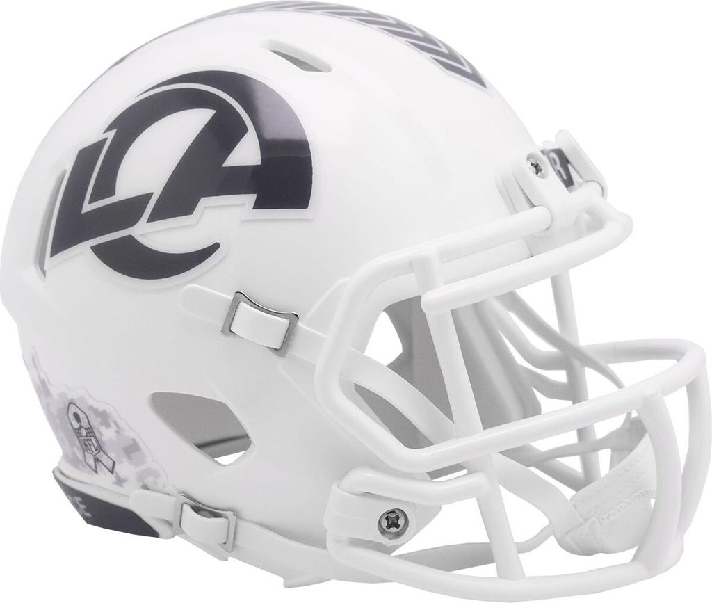 Riddell Speed Mini Football Helm SALUTE Los Angeles Rams