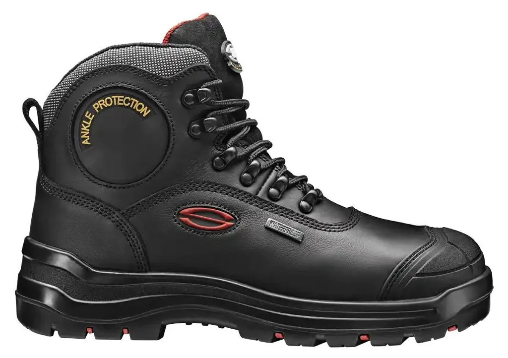 Chaussure de sécurité légère S3 en fibre de verre Sir Safety cuir T42