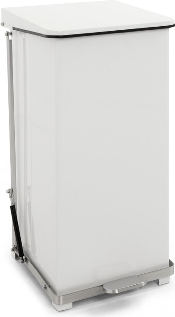 V-Part - Poubelle industrielle à pédale 90 litres - Acier - Image du produit 