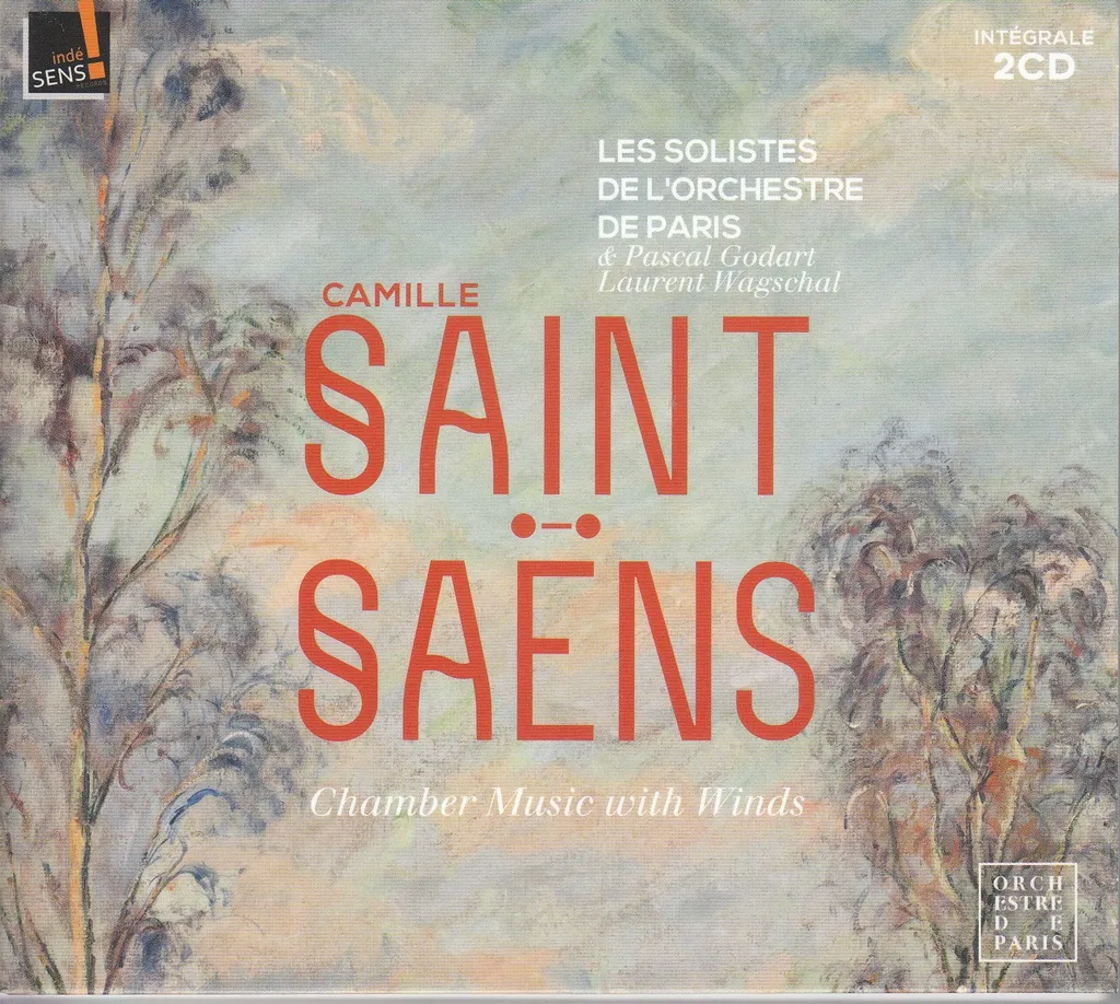 CD Les Solistes de l'Orchestre de Paris : Musique de chambre avec vents
