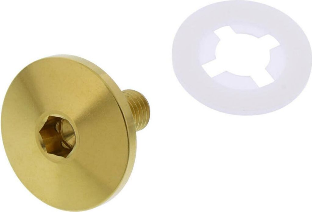 JMP M7X1 11m Gold-Edelstahl-Abdeckschraube