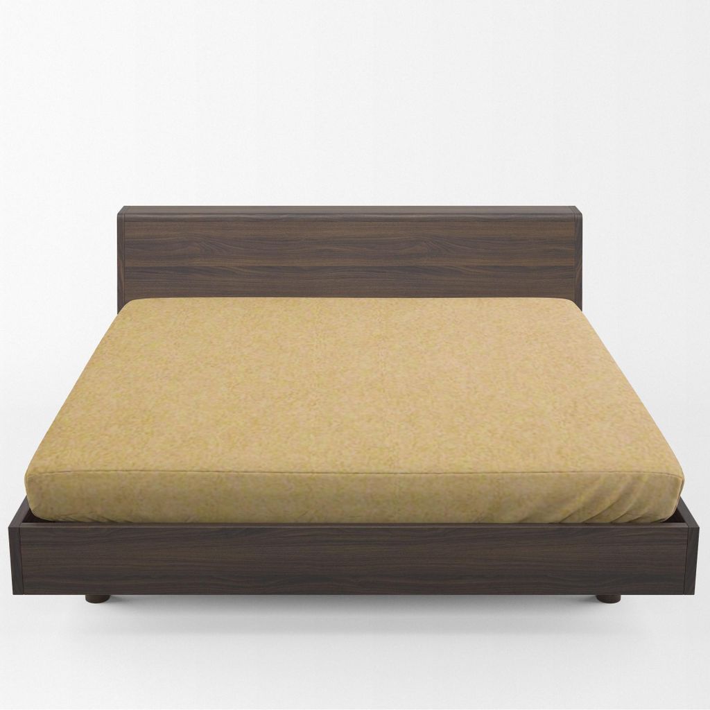Bettlaken - Spannbettlaken mit Gummizug - 160x200 cm - Frottee - 200g/m2 - Beige - Hochwertiges