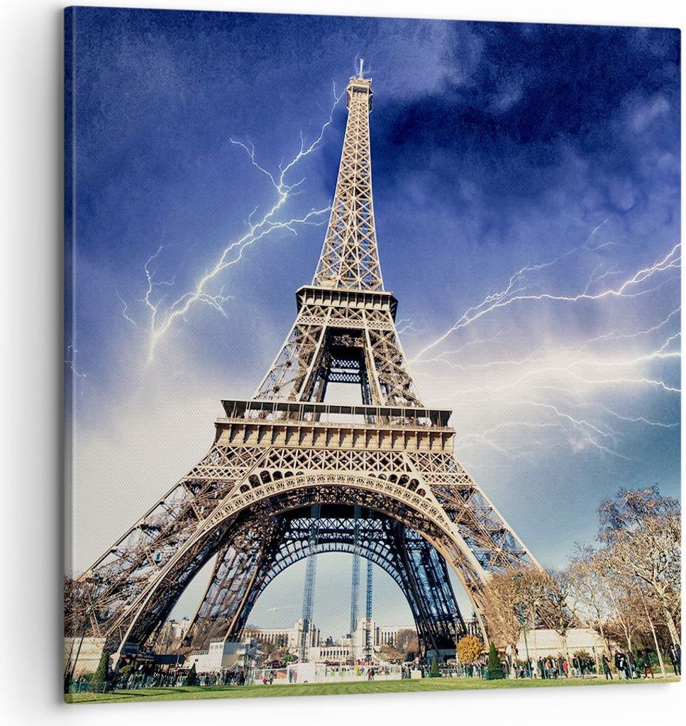Bild auf Leinwand - Leinwandbild - Eiffle Paris Turm - Produktbild 