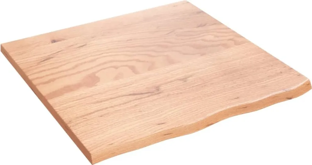 Mensola Design Rovere Chiaro 60x60 cm | Spessore 2cm Legno Vero