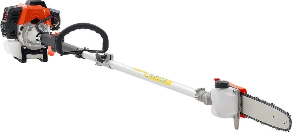 Élagueuse thermique télescopique 3,6 m avec moteur 2 temps de 43 cm³