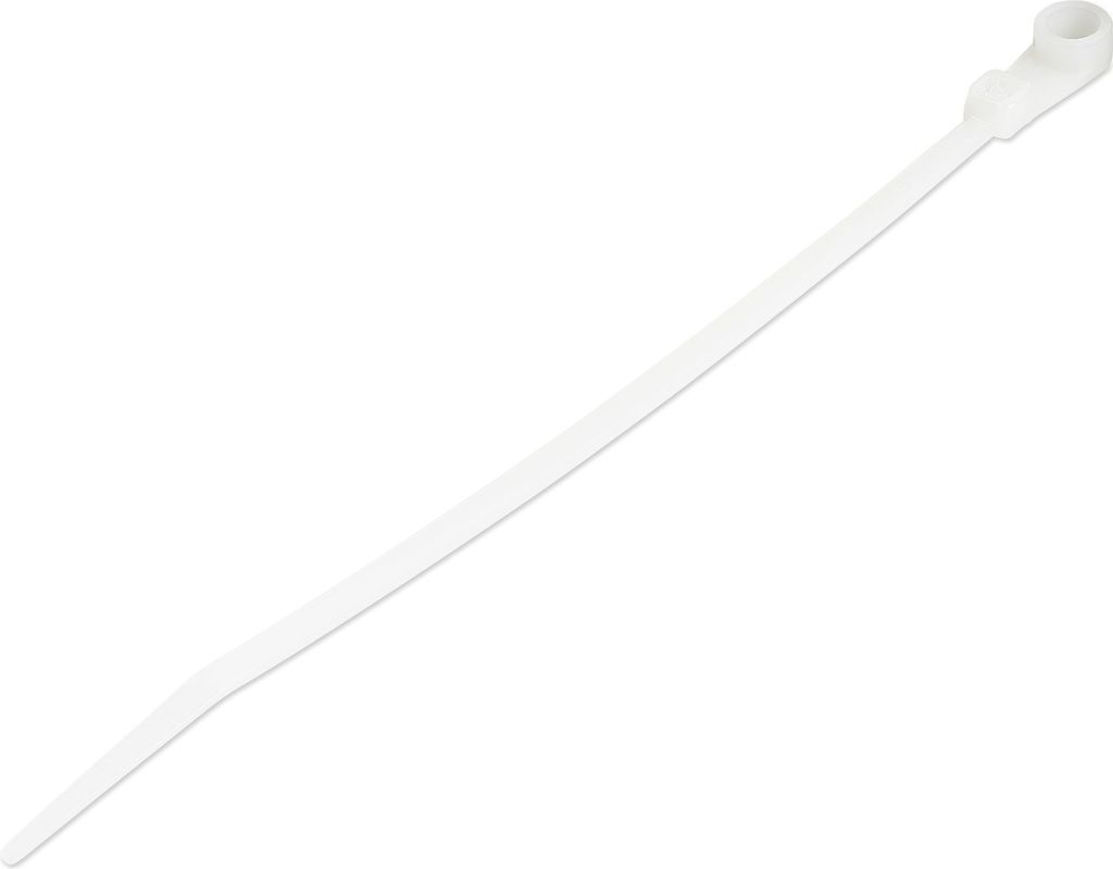 StarTech.com 15 cm Kabelbinder mit Öse - 3 mm breit, 3 mm Bündeldurchmesser, 18 kg Zugfestigkeit, Nylon 66 selbstsichernde Kabelbinder mit Schrau...
