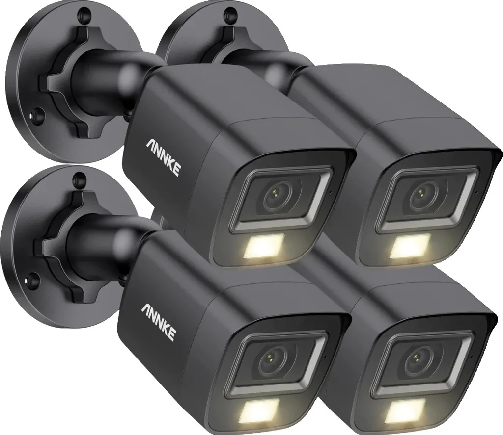 Caméra CCTV 3K Étanchéité IP67 Vision Nocturne et Boîtier Noir ANNKE