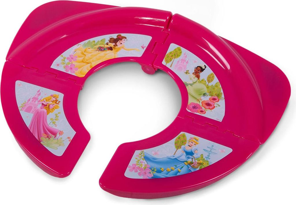 Kinder faltbarer Reise WC Aufsatz Sitz Klapp-Toilettensitz Disney Princess