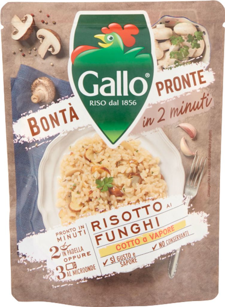 Risotto mit Pilzen Riso Bonta'P. Funghi 250g - Gallo