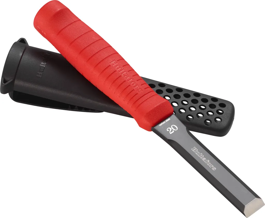Burin Hultafors EDC 20 mm avec protection et manche ergonomique 232mm