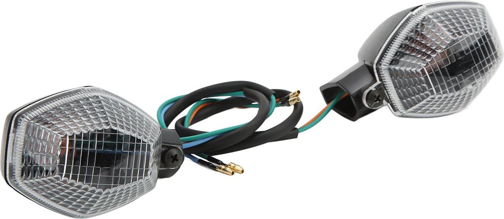 2pcs Motorcycle Front Rear Turn Signal Lights Indicator Image du produit 
