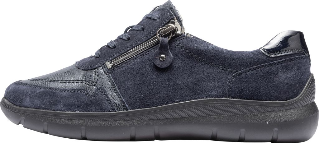 Lugina Leonie - Blau Glattleder Größe: 39 Normal